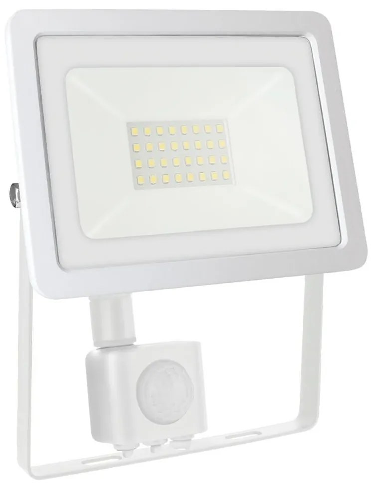 Wojnarowscy LED Vonkajší reflektor so senzorom NOCTIS LUX 2 LED/30W/230V 4000K IP44 biela 029043NW_CZUJNIK
