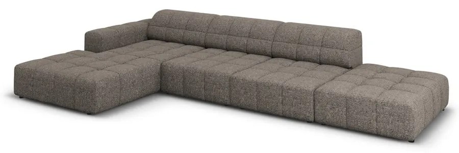 Tmavosivá rohová pohovka (ľavý roh) Chicago – Cosmopolitan Design