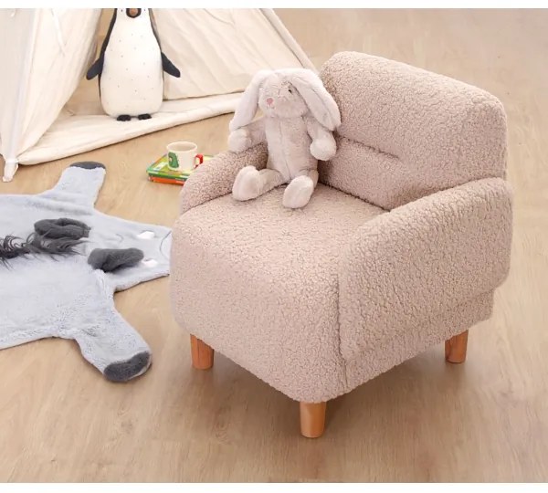 Detské kreslo LORY ružové