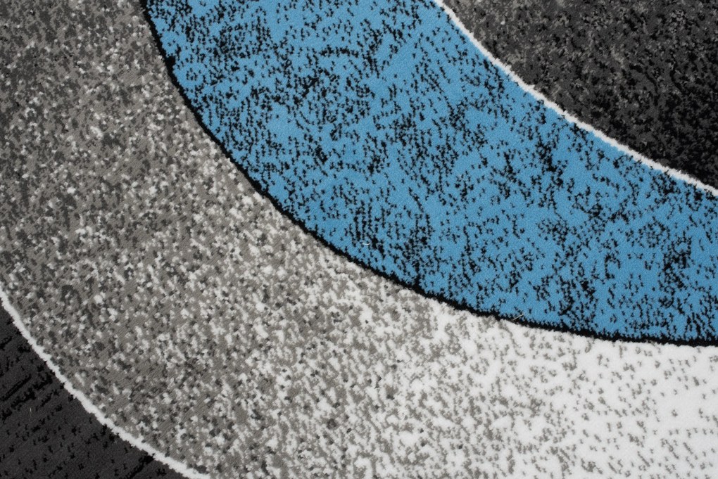 TA Koberec K857G BLUE CHEAP PP EYM Sivý Obdĺžnikový Rozmer: 60x100 cm