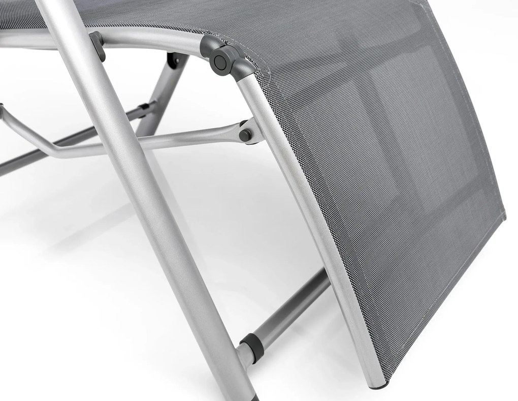 Cirrus Silver-Line relaxačné kreslo sivé