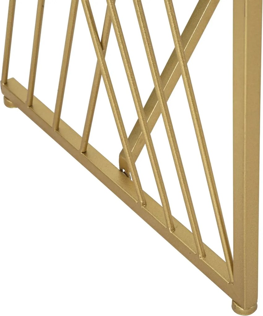 Konzolový stolík Easy 120 cm zlatý