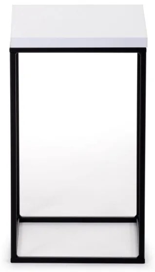 Stojan na kvety BASICLOFT 40x24 biela/čierna