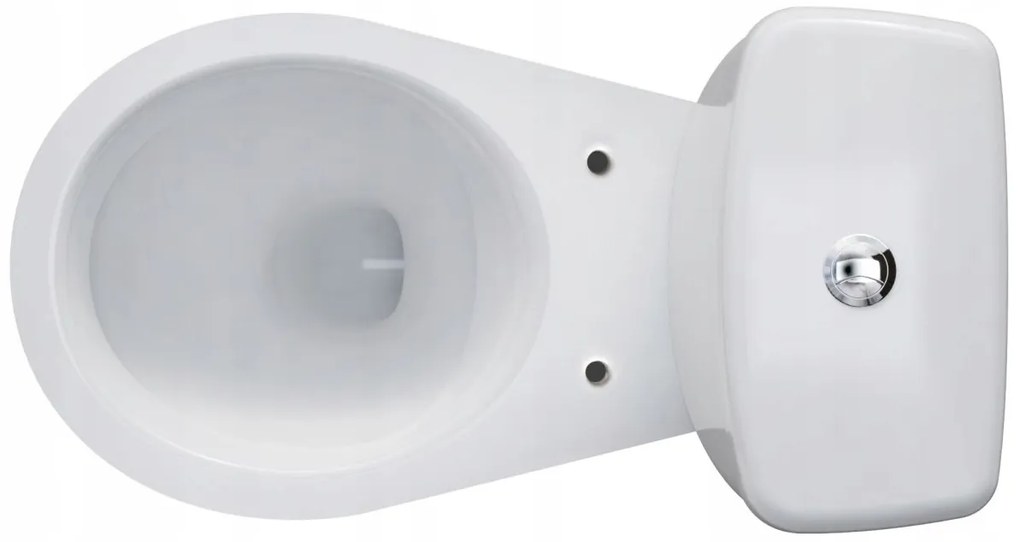 Cersanit MITO GREY, WC kombi 3/6 lit. so zadným odpadom + WC sedátko PP, TK002-005