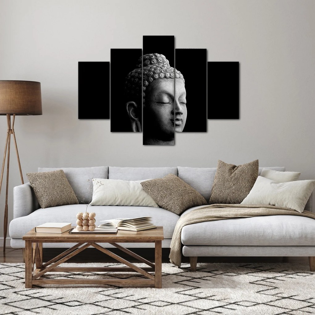 Obraz - Budha, portrét (150x105 cm)