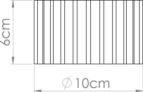 Stropné svietidlo Aura, 1x bordové hliníkové tienidlo, (6 cm)