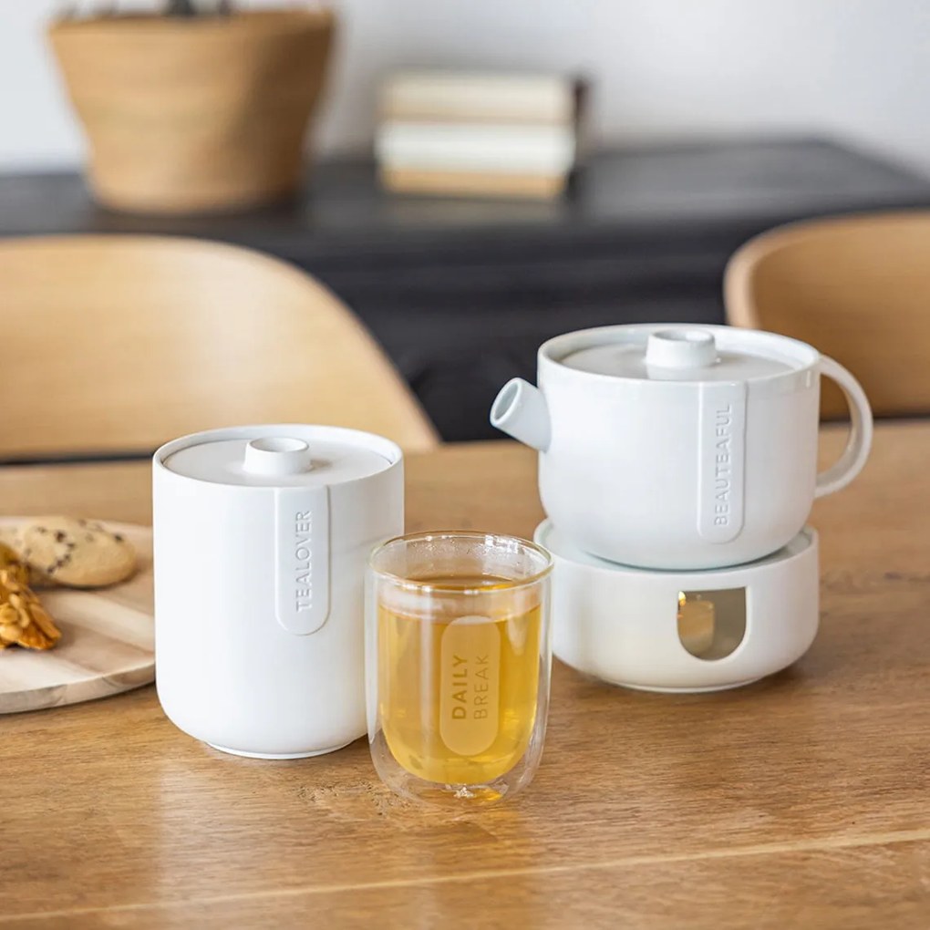 räder Porcelánový ohrievač čajovej kanvice Warm Moment