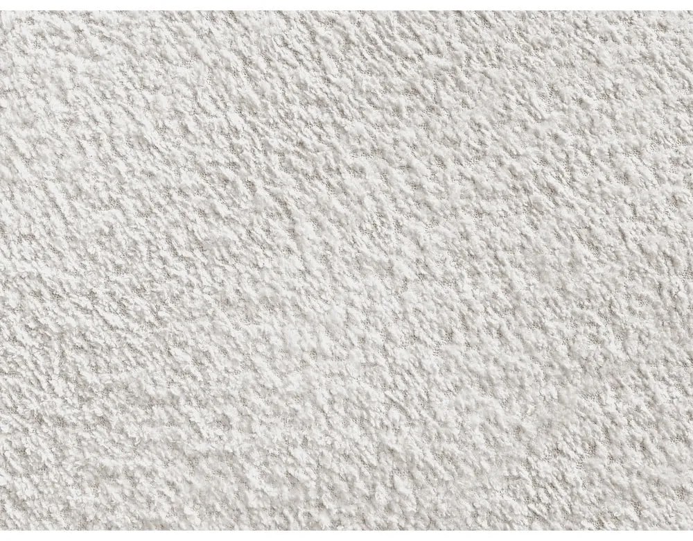 Biela podnožka z textílie buklé Annecy – Bobochic Paris