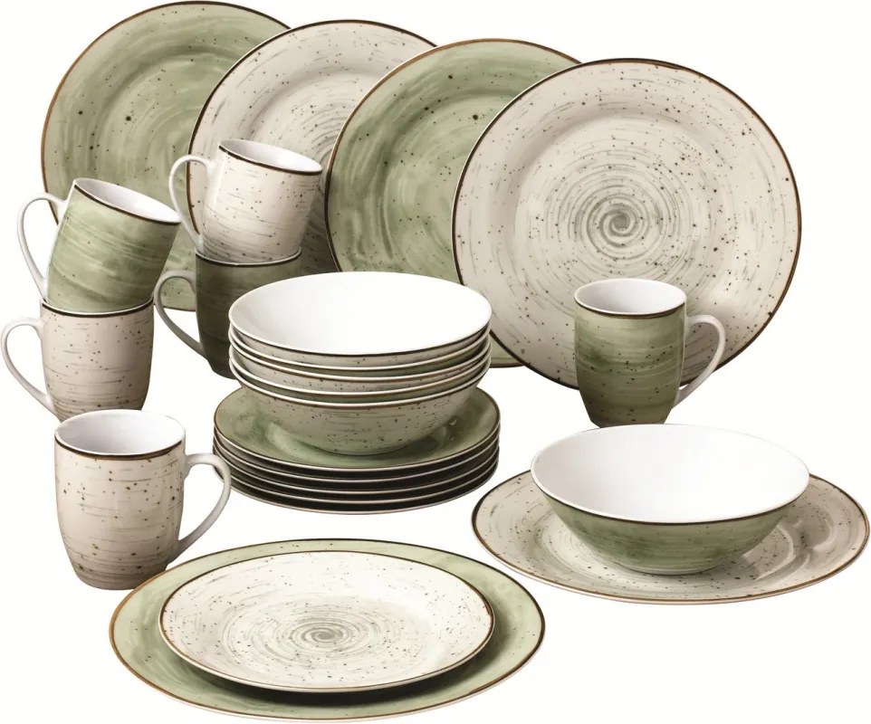 Jedálenský servis (24 dielov) Pur