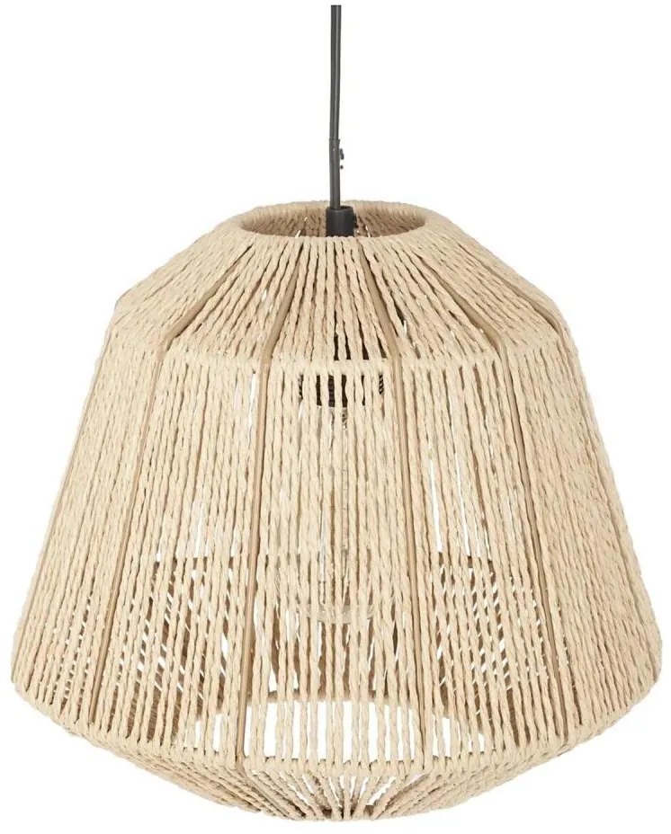 Atmosphera - Luster na lanku JILY 1xE27/40W/230V juta béžová P6514
