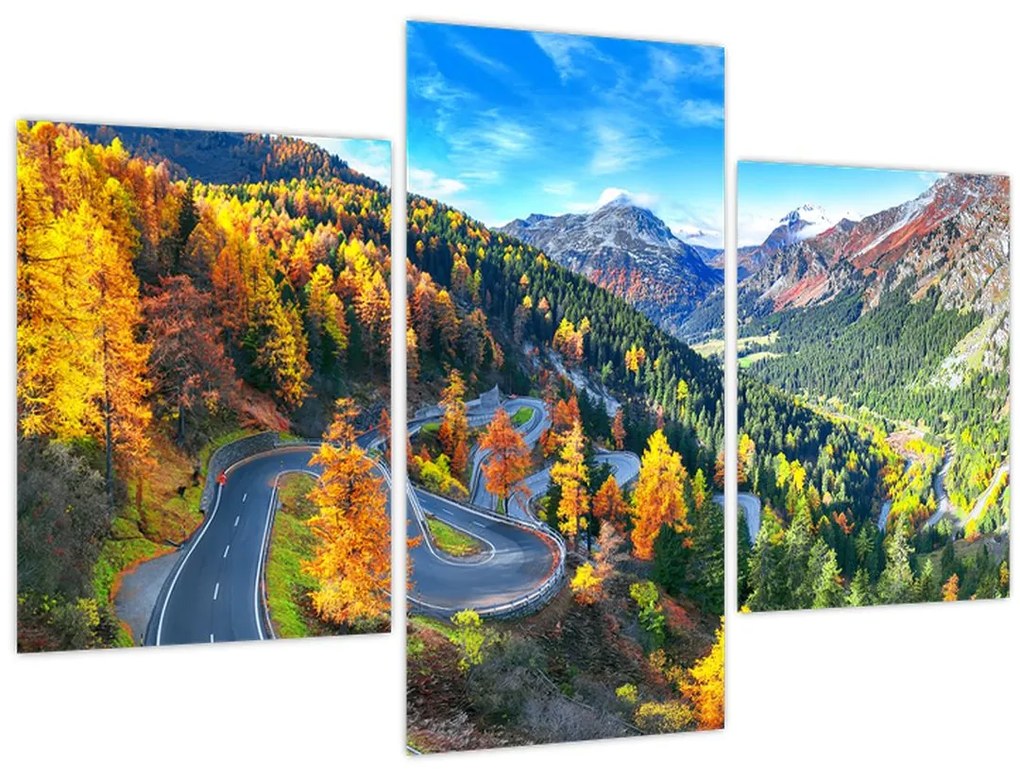 Obraz - Malojský priesmyk (90x60 cm)