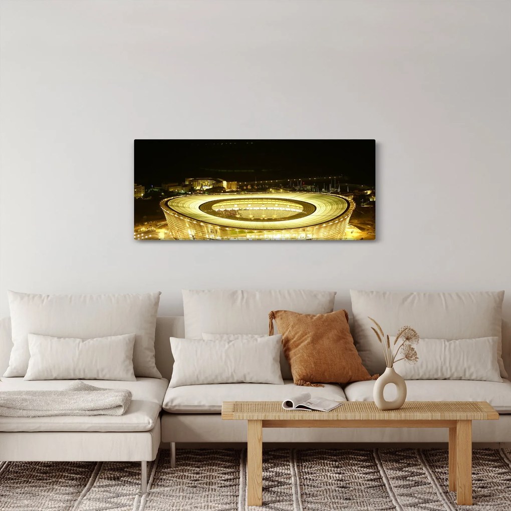 Obraz - futbalový štadión (120x50 cm)