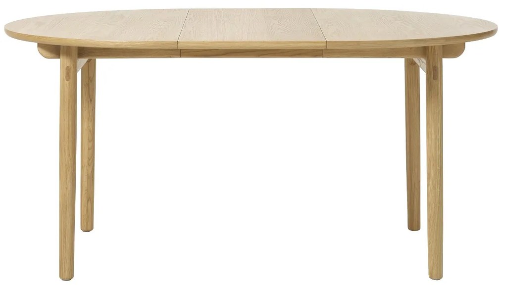 Rozkladací jedálenský stôl Wally 120 - 165cm prírodný dub