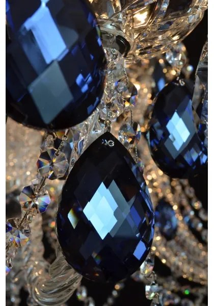 Wranovsky JWZ166182231 - Krištáľový luster na reťazi OCEAN 18xE14/40W/230V