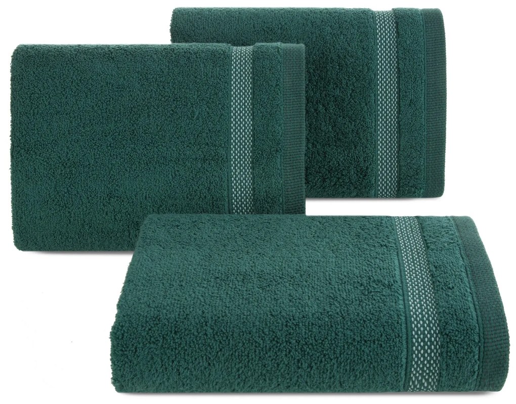 FROTÉ UTERÁK RIKI 50X90 CM TMAVOZELENÁ