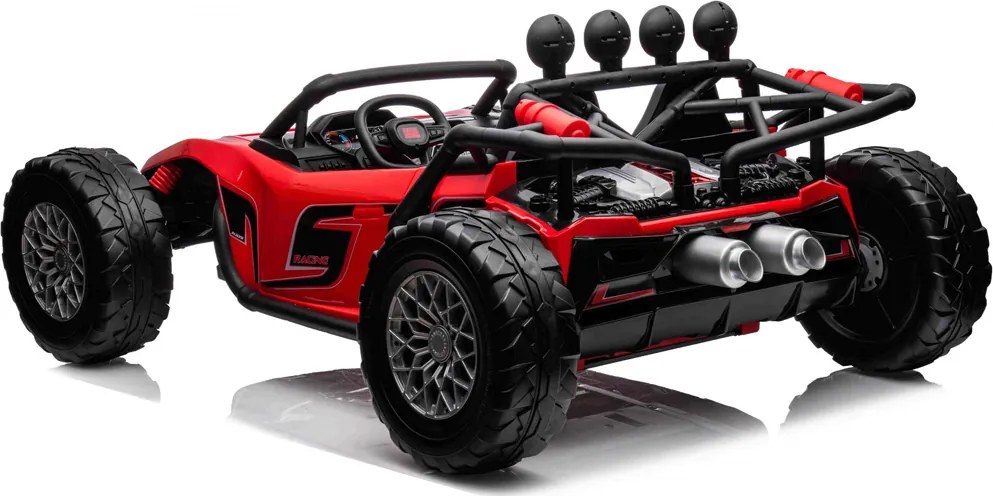 JOKOMISIADA Dvojmiestne autíčko na batériu Buggy Racing červené PA0281