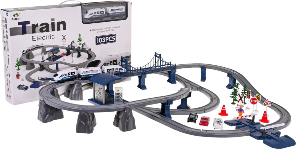 Ramiz Železničná stanica + príslušenstvo 103el.