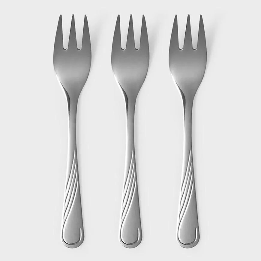 Sada tortových vidličiek, 3 kusy