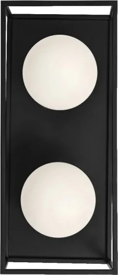 Ledvance - Vonkajšie nástenné svietidlo DECOR SQUARE 2xG9/28W/230V IP44