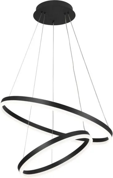 LED Stmievateľný luster na lanku LED/70W/230V 3000-6500K + diaľkové ovládanie