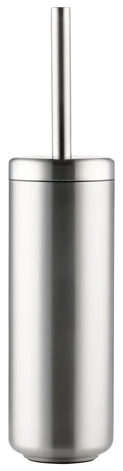 WC kefa z nehrdzavejúcej ocele v matne striebornej farbe Ume – Zone