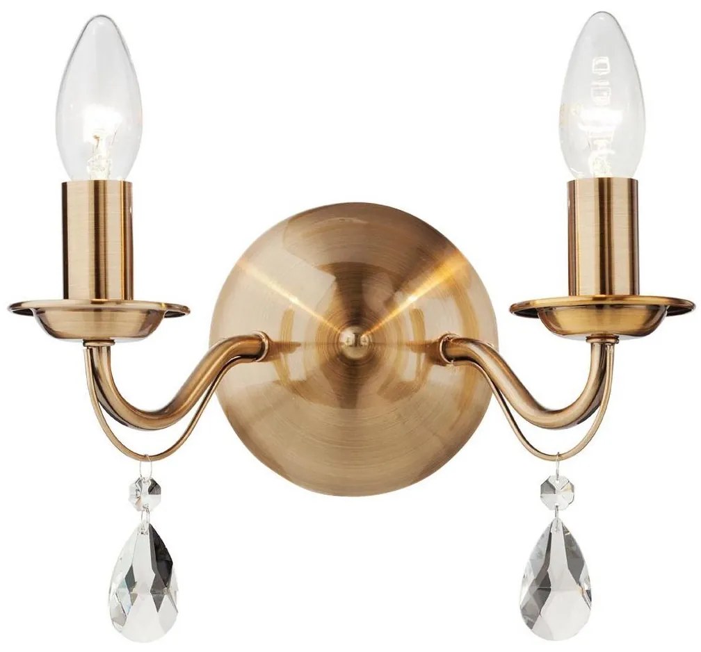 Redo 02-710 - Nástenná lampa FABIOLA 2xE14/28W/230V