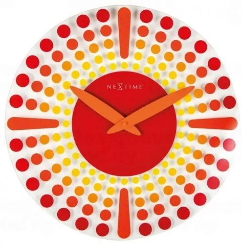Designové nástěnné hodiny 8182ro Nextime Dreamtime 43cm
