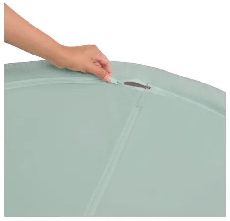 B-Toys - Detský suchý bazén s loptičkami pr. 89 cm šedá/tyrkysová