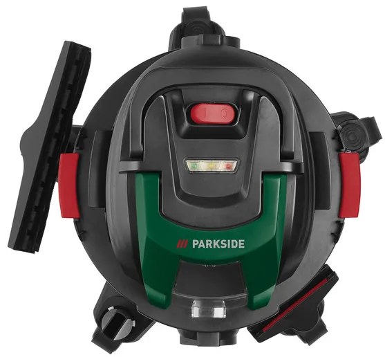 Parkside® Aku vysávač na mokré a suché vysávanie Pwda 20-Li C3 – bez akumulátora (100370427)