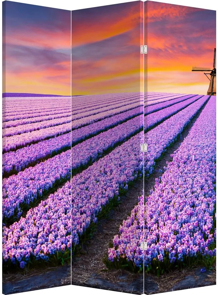 Paraván - Kvetinová farma (126x170 cm)
