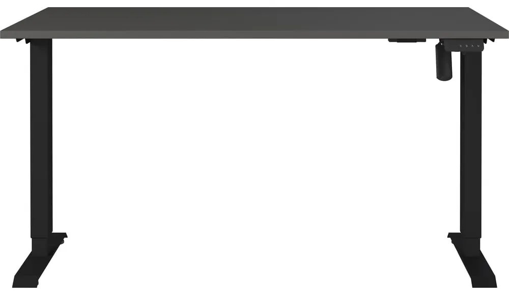 Pracovný stôl s elektricky nastaviteľnou výškou 80x140 cm Boras – Germania