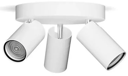 Philips - Kúpeľňové bodové svietidlo IDRIS 3xGU10/5W/230V IP44 biela