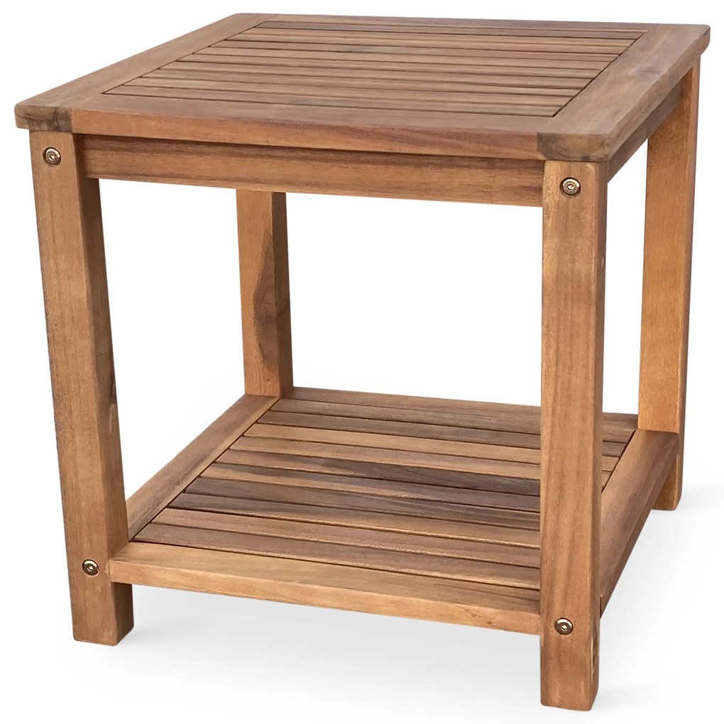 Noela Balkónový set Lotto + 2x drevená polohovacia stolička Viet