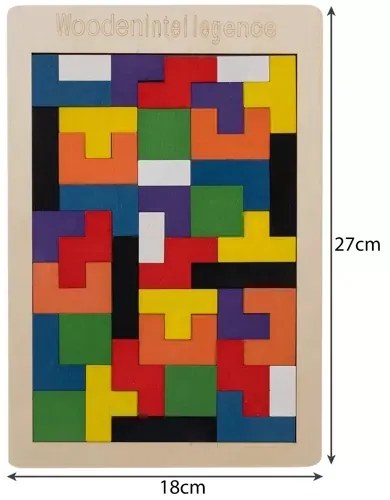 Kruzzel 22667 Dřevěné puzzle