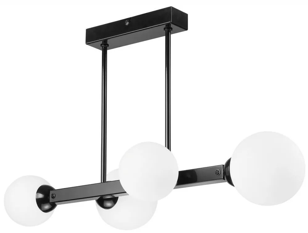 Luster na tyči ASTRO 4xG9/5W/230V čierna