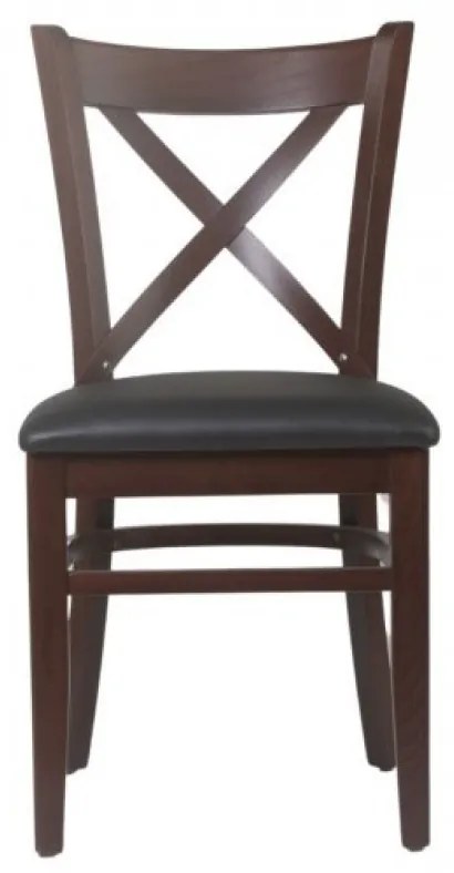 XTON 04 UP AMERICAN WALNUT DREVENÁ STOLIČKA S PODSEDÁKOM brown