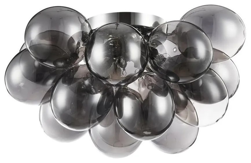 Maytoni MOD112-04-N - Stropné svietidlo BALBO 4xG9/28W/230V šedá/chróm