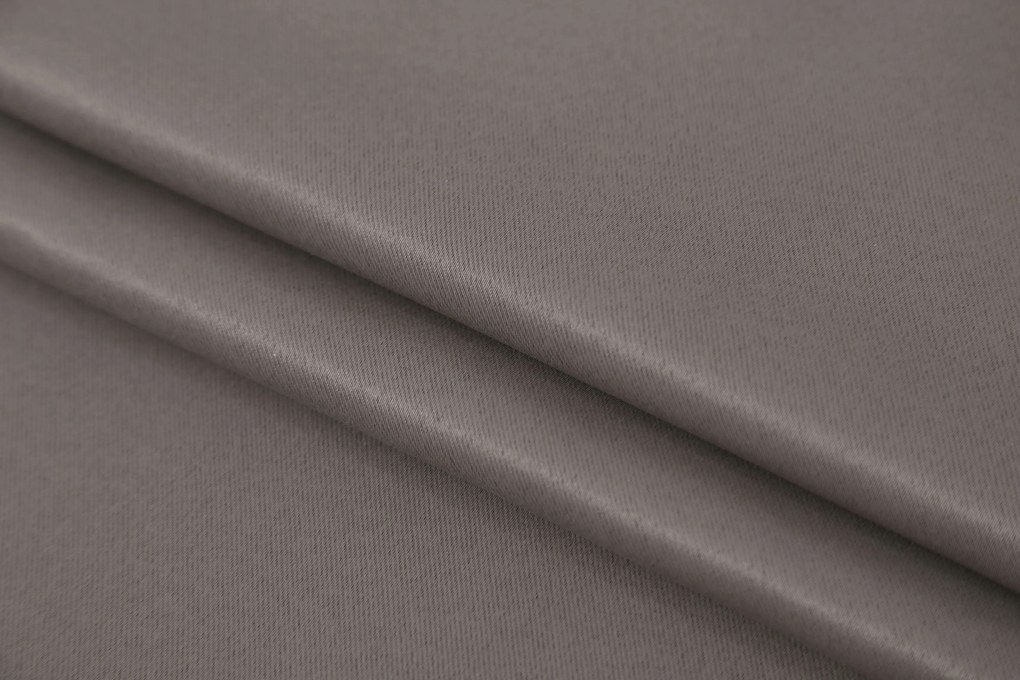 Sivo hnedý záves OXFORD 140x250 cm Zavesenie: Kovové krúžky