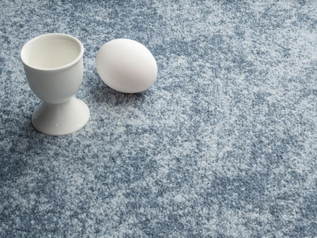 Condor Carpets, Metrážny koberec Serena 6672, na mieru, šíře 5m, modrá, filc, detská izba