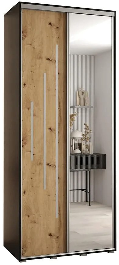 Skriňa 45 Canaris 13 110 čierna/artisan/silver