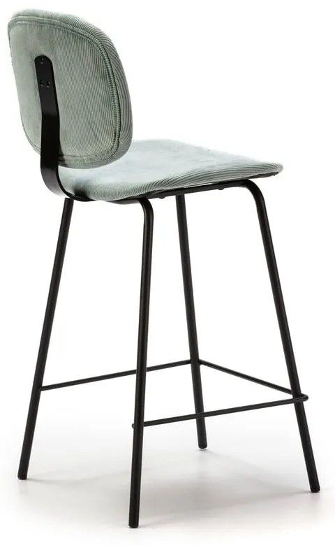 Svetlomodré barové stoličky v súprave 2 ks (výška sedadla 66 cm) Arus – Marckeric