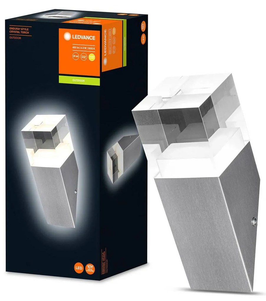 Ledvance Endura Style Crystal nástenné LED torch