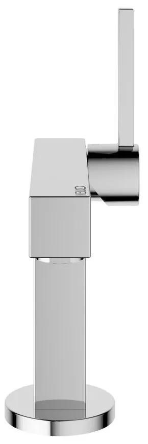 KEUCO Edition 90 páková umývadlová batéria s odtokovou súpravou s tiahlom, výška výtoku 115 mm, chróm, 59004010000