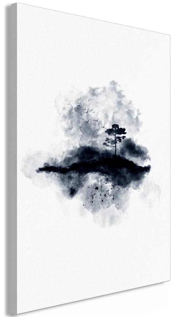 Artgeist Obraz - Lone Tree (1 Part) Vertical Veľkosť: 40x60, Verzia: Na talianskom plátne