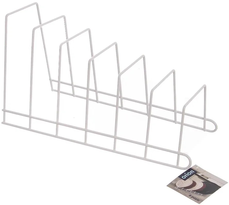 Orion Držiak, stojan na pokrievky do zásuvky – 6 pozícií, biely