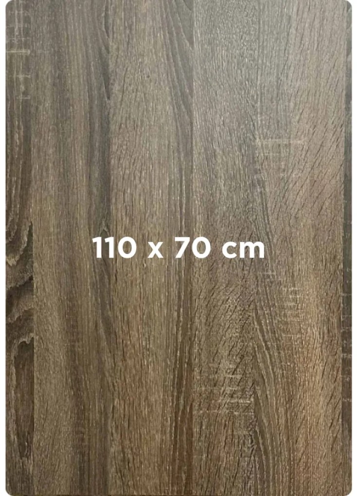 COMPACT 12 SONAMA DARK - STOLOVÁ DOSKA 110x70 cm