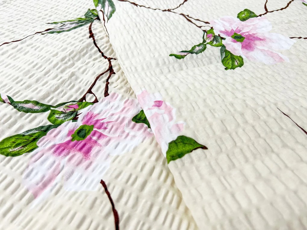 Áčko a.s. Ružomberok Krepové návliečky MAGNÓLIA Champagne