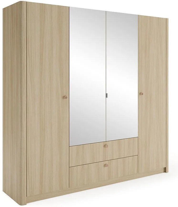 Skriňa A 213 4d2s Viki Dub Barista