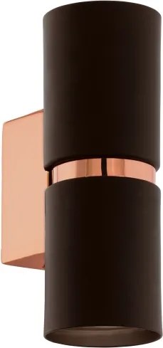 Eglo 95371 - LED nástenné svietidlo PASSA 2xGU10-LED/4W/230V