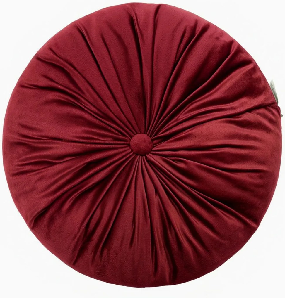 Dekoratívny vankúš SOFT VELVET bordový 40x40 cm